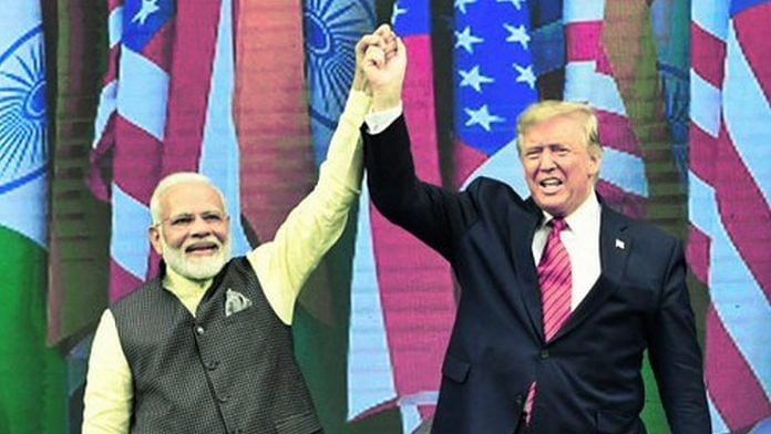 Prime Minister Narendra Modi with US President Donald Trump | File Photo | ANI