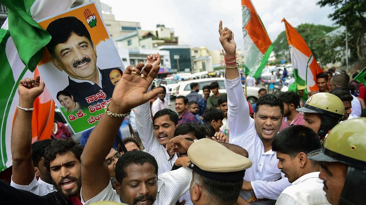 Arrested Congress Leader Dk Shivakumar To Stay In Ed Custody Till 13 