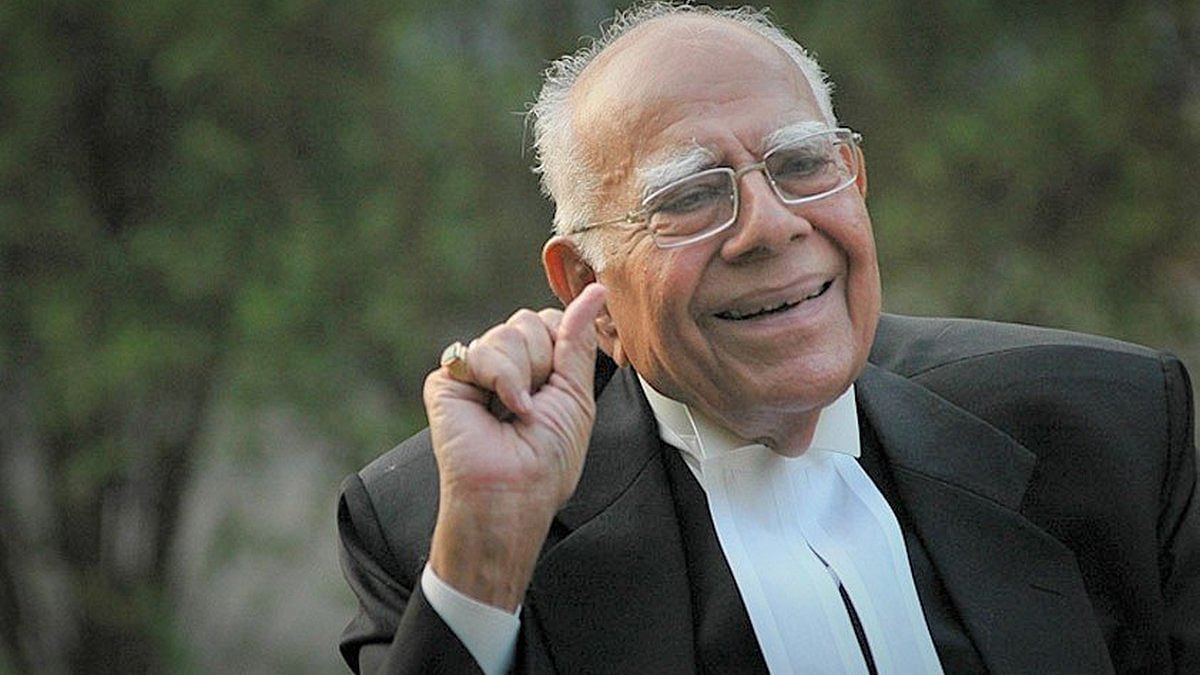 File photo of Veteran advocate Ram Jethmalani | Doordarshan News @DDNewsLive