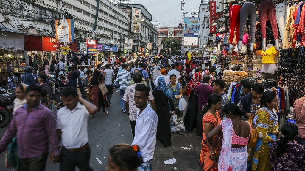 Shoppers walk through the New Market area in Kolkata, India, on Tuesday, April 30, 2019. Prime Minister Narendra Modi is seeking a re-election bid in national elections | Photo by Prashanth Vishwanathan | Bloomberg