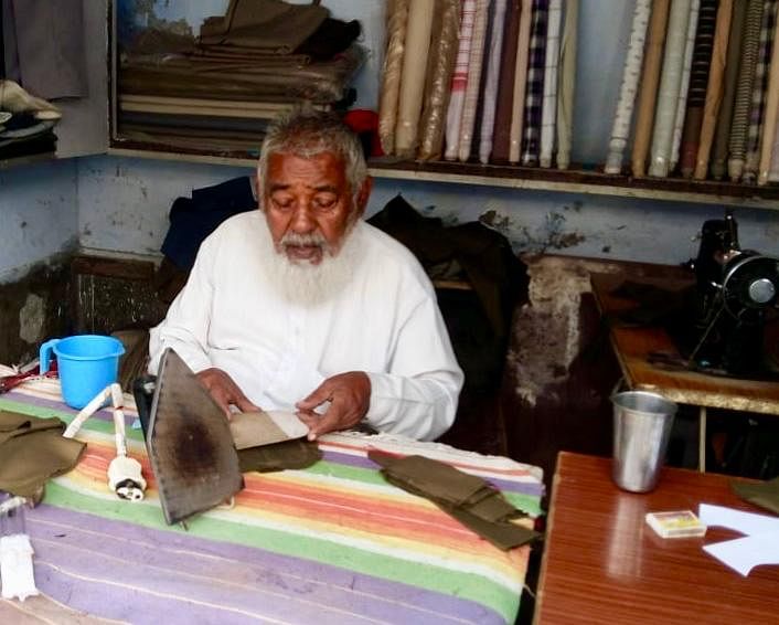 Waliullah Khan at work | Photo: Shikha Trivedy