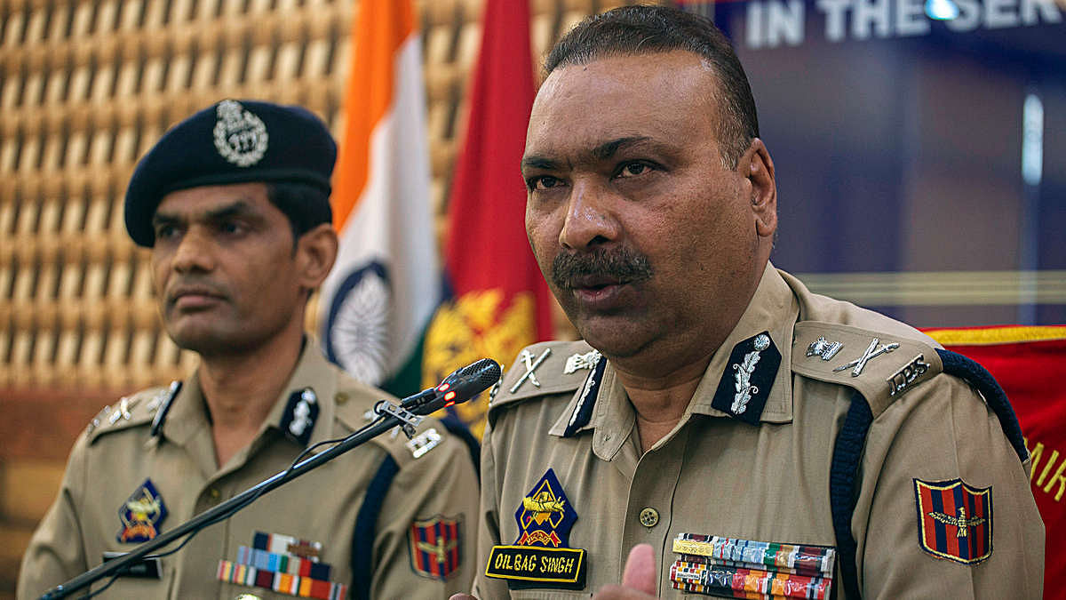 Pakistan trying to send weapons to militants in J&amp;K using drones, says DGP Dilbag Singh