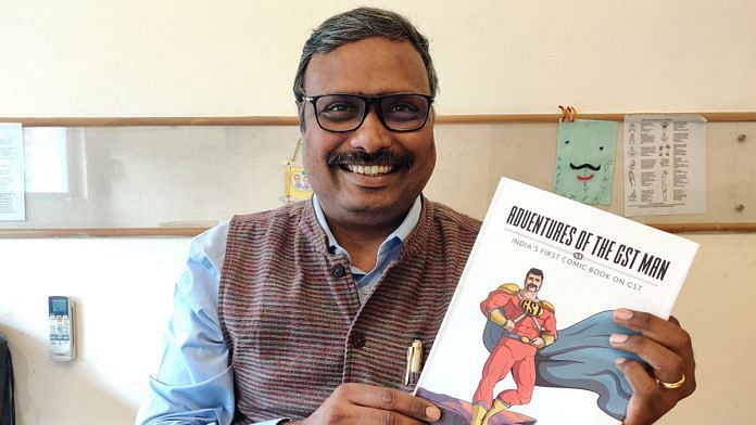 Srinivas Kotni, Author of GST Man | Photo: Nandita Singh | ThePrint