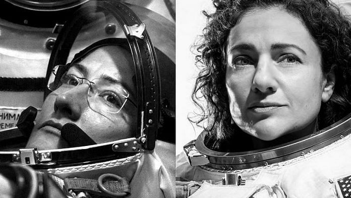 NASA's Christina Koch and Jessica Meir conducted first female spacewalk | Twitter @NASA