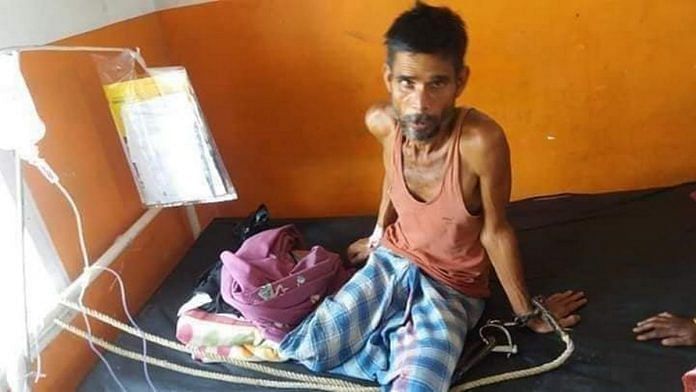 Biswas has been in an NRC detention centre for the past three years. | @chutti_is | Twitter