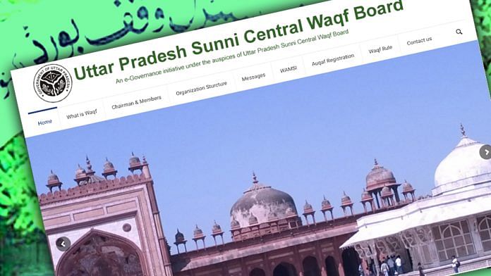 The Sunni Waqf Board withdrew from the contentious Ayodhya case | Foreground Image: Uttar Pradesh Sunni Central Waqf Board | Image: ThePrint