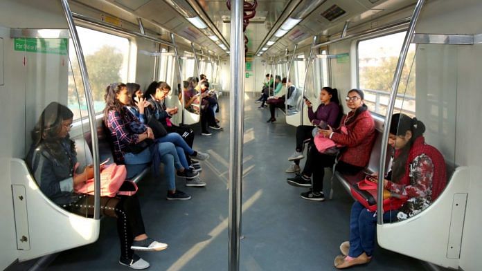 AAP govt's free Metro & bus ride scheme for women (representational image)
