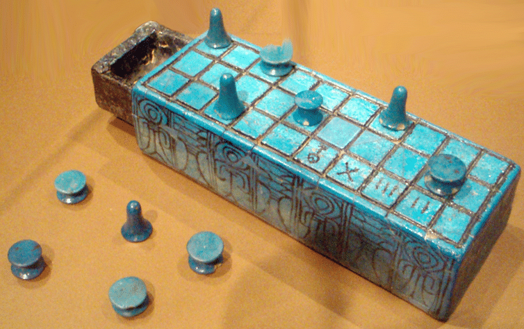 Did ancient Egyptian parents worry their kids might get addicted to this game, called senet?