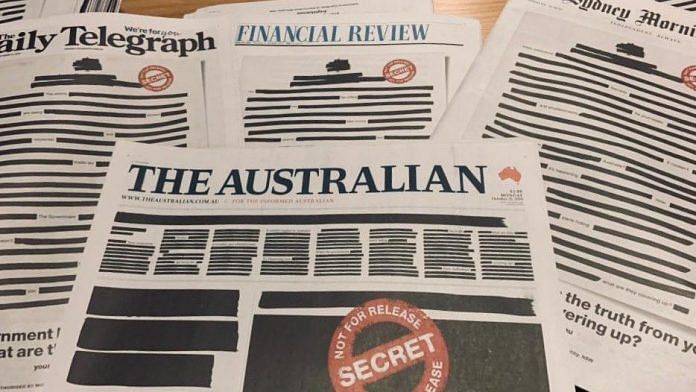 Australia newspapers