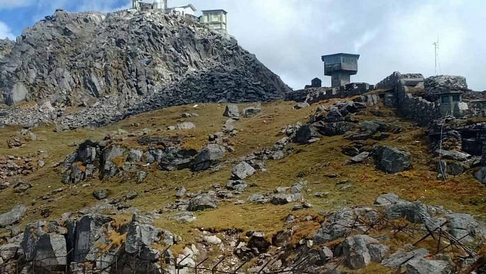 The Chinese post at Nathu La in Sikkim | Snehesh Alex Philip