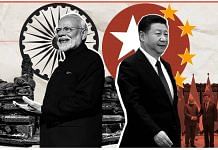 Representational image of Indian PM Narendra Modi and Chinese President Xi Jinping| Illustration: Soham Sen | ThePrint