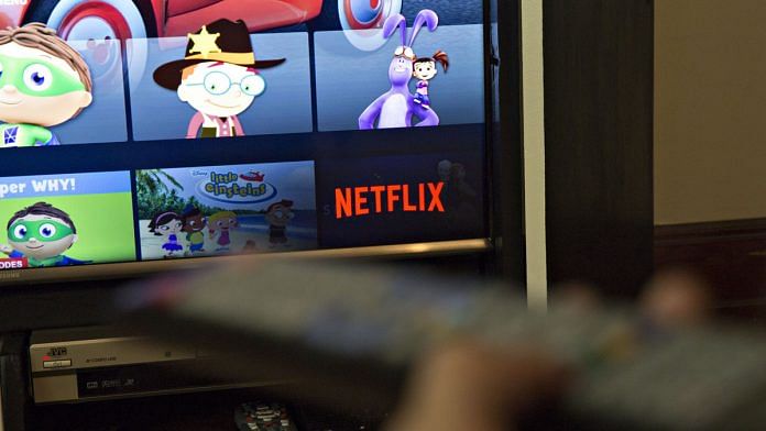 Online video streaming services like Netflix will not provide HD content for mobile data users under India's Covid-19 lockdown (representational image) | Photo: Bloomberg
