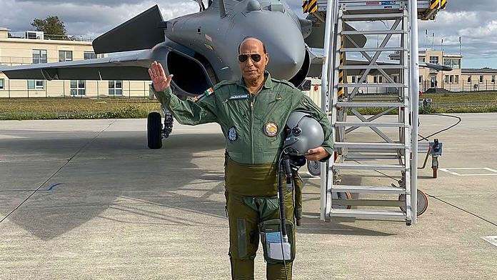 Defence Minister Rajnath Singh in France | PTI