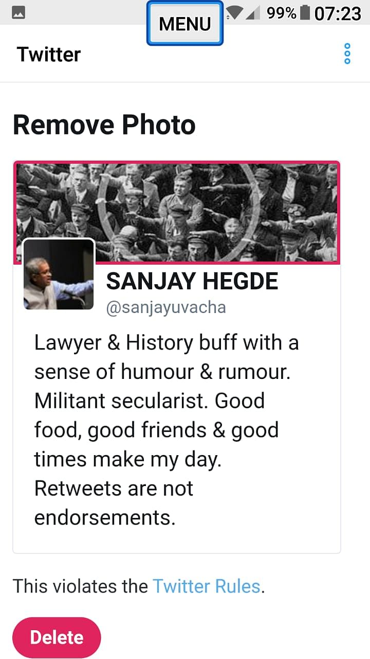 Sc Lawyer Sanjay Hegde Tangles With Twitter Over Defiance Photo From 1936 Nazi Germany Rule of law has been asphyxiated in daylight.@sanjayuvacha @attorneybharti. sc lawyer sanjay hegde tangles with