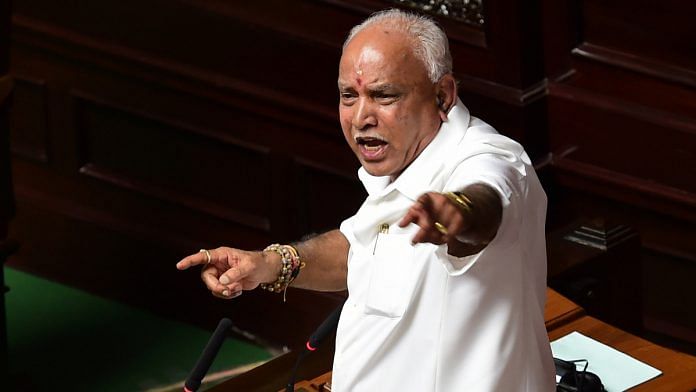 File image of Karnataka CM B.S. Yediyurappa | Photo: PTI