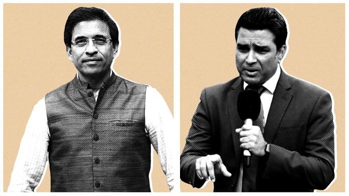 Sanjay Manjrekar pointed out on air that Harsha Bhogle had never played first-class cricket