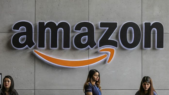 Employees at reception area at the Amazon Inc. campus in Hyderabad, India | Representational image | Photo: Dhiraj Singh | Bloomberg