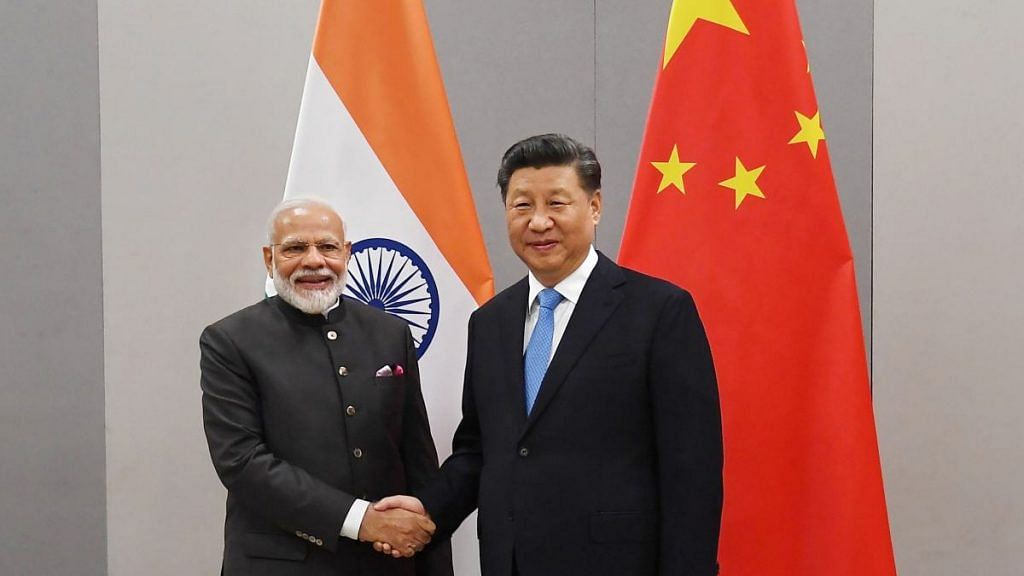 File photo | Narendra Modi meets Xi Jinping during the 11th BRICS Summit | PTI