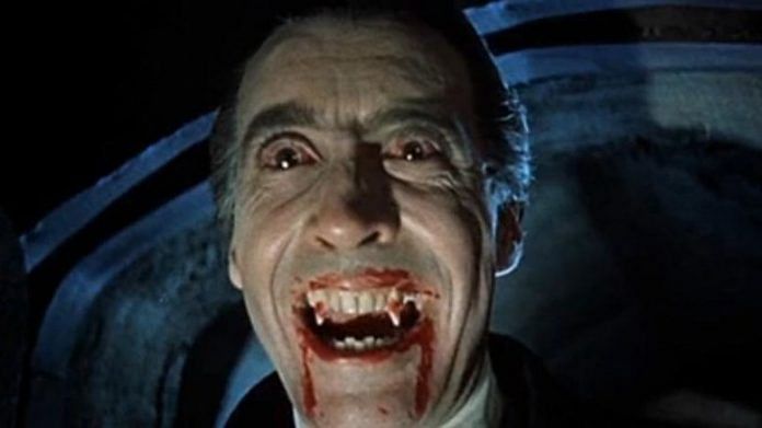 Christopher Lee in Hammer Horror’s Dracula