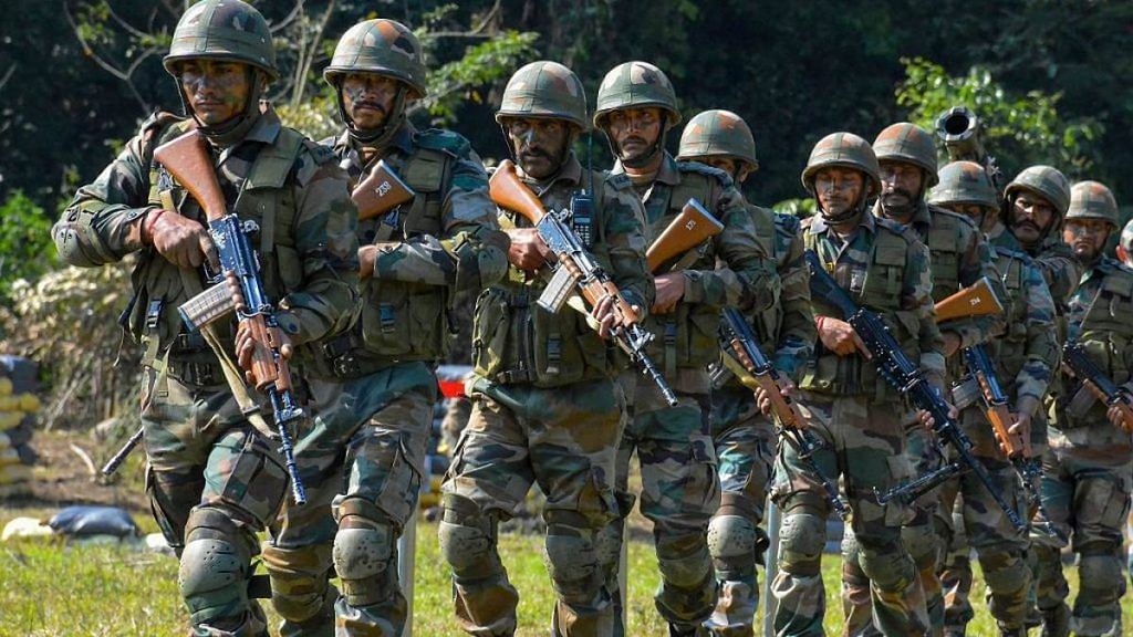Representational image of the Indian Army