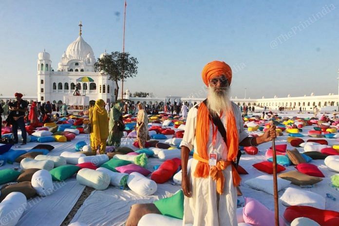 Pilgrims at the Kartarpur Sahib | Photo: Praveen Jain | ThePrint