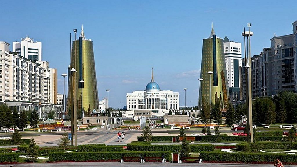 File photo of the city of Nur-Sultan
