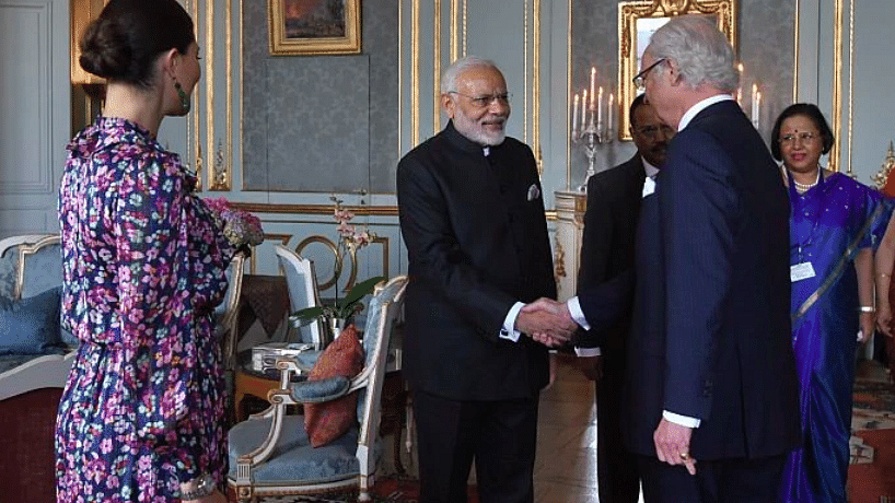 PM Modi meeting Swedish King | Twitter