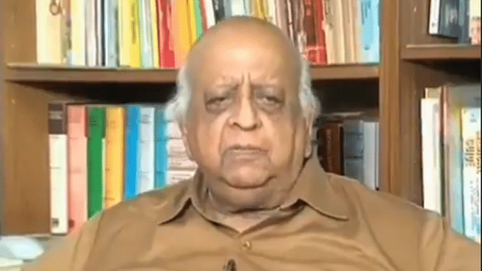 Former Chief Election Commissioner, TN Seshan, who passed away Sunday | youtube screengrab