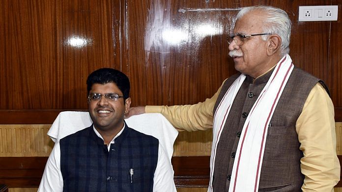 Haryana deputy CM Dushyant Chautala