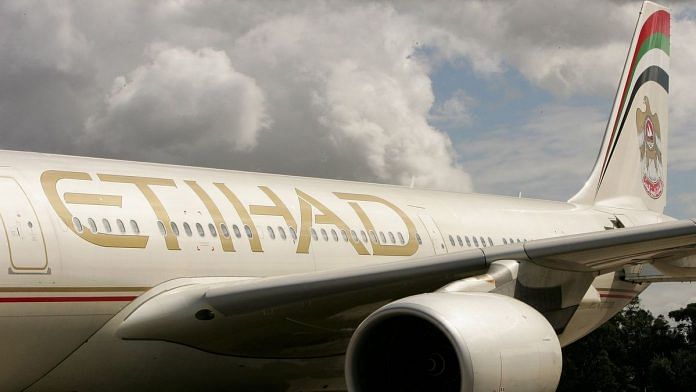 File photo of Etihad Airways | Photo by Patrick Riviere | Getty Images via Bloomberg