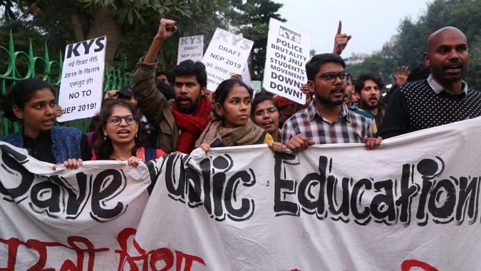 JNU protests in Delhi | Suraj Singh Bisht | ThePrint