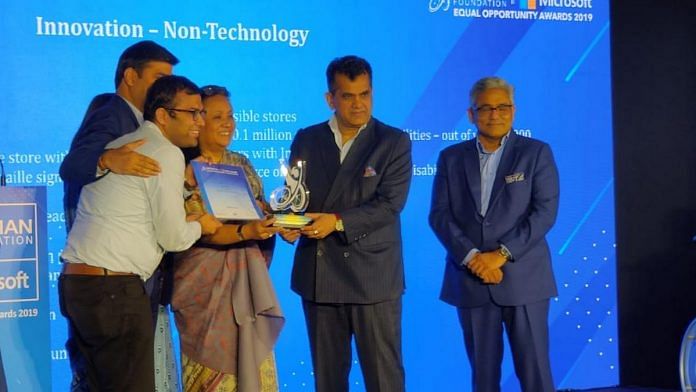 Niti Aayog CEO Amitabh Kant at the Equal Opportunity Awards. | Photo: Manisha Mondal/ThePrint