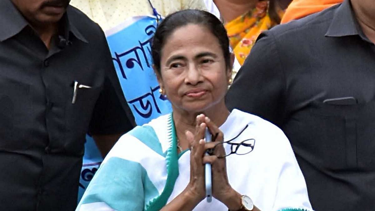 West Bengal Chief Minister Mamata Banerjee during a protest rally against NRC West Bengal Chief Minister Mamata Banerjee during a protest rally against NRC and the central government in Kolkata. | ANI