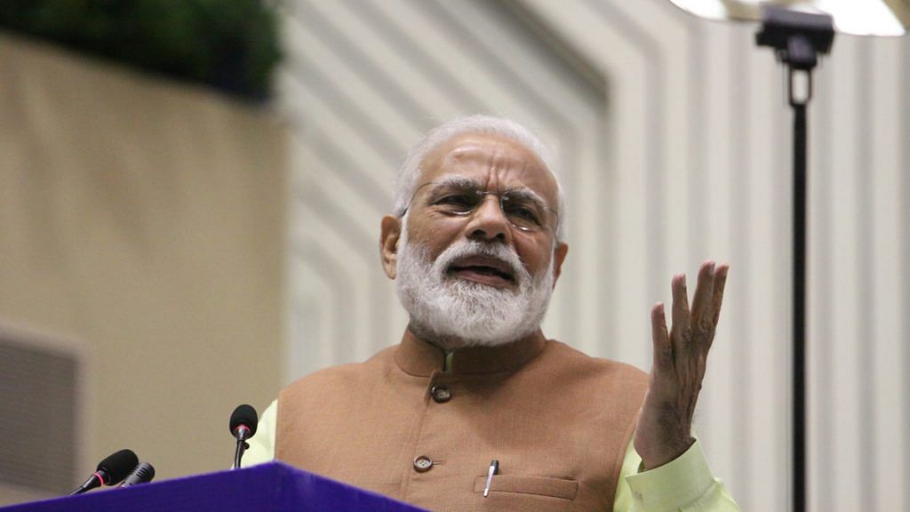 File photo of Prime Minister Narendra Modi | Photo: Praveen Jain | ThePrint