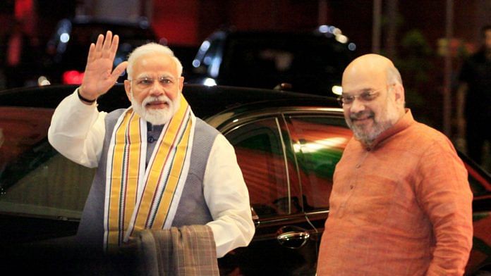 File image of Prime Minister Narendra Modi and BJP president Amit Shah