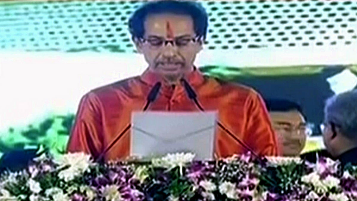 Uddhav Thackeray Sworn In As Chief Minister Of Maharashtra