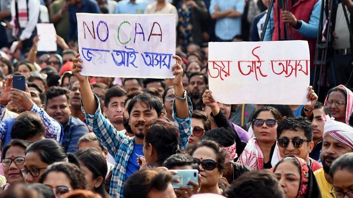 Matua community voters in Bengal want the CAA implemented soon but voters in Assam (pictured here) are opposed to it | File photo: ANI