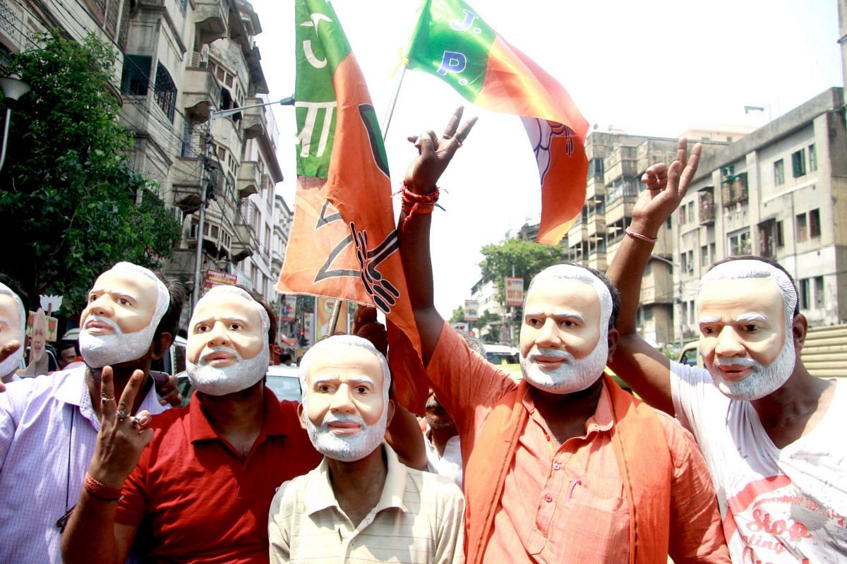 BJP workers in Bengal