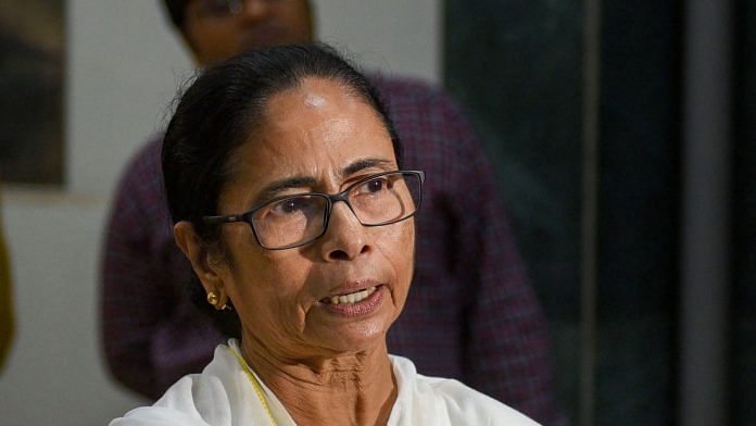 File photo of West Bengal Chief Minister Mamata Banerjee in Kolkata |