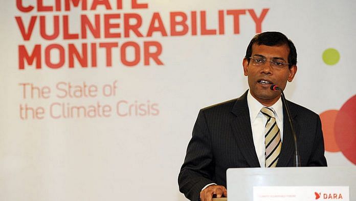 Former Maldives president Mohamed Nasheed