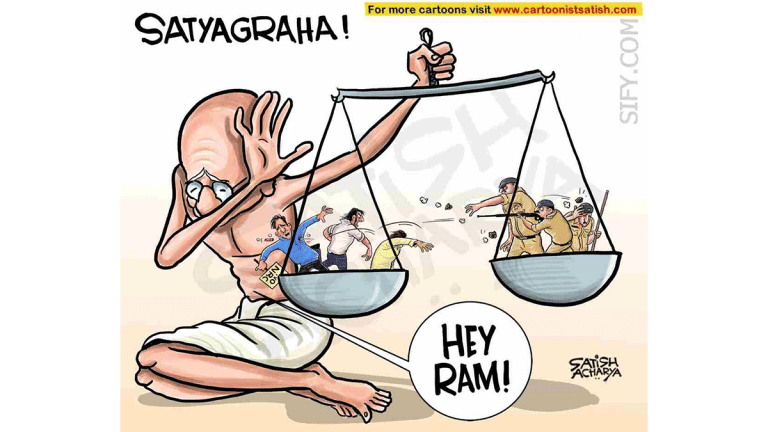 Mahatma Gandhi on anti-CAA protests & India’s ‘global leader’ of internet shutdowns