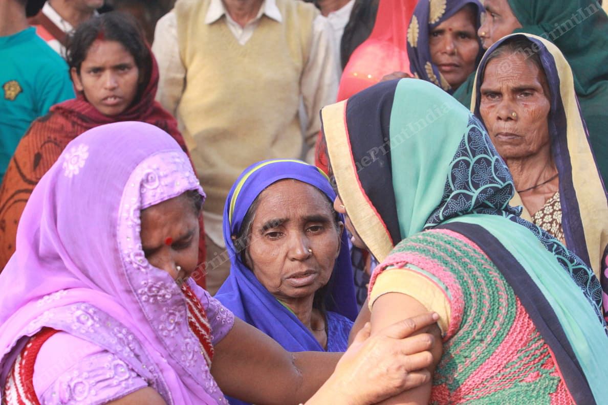 Victim's family | Photo: Praveen Jain | ThePrint