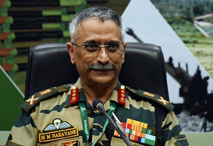 A file photo of Lt General M.M. Naravane. | Photo: ANI/R Raveendran