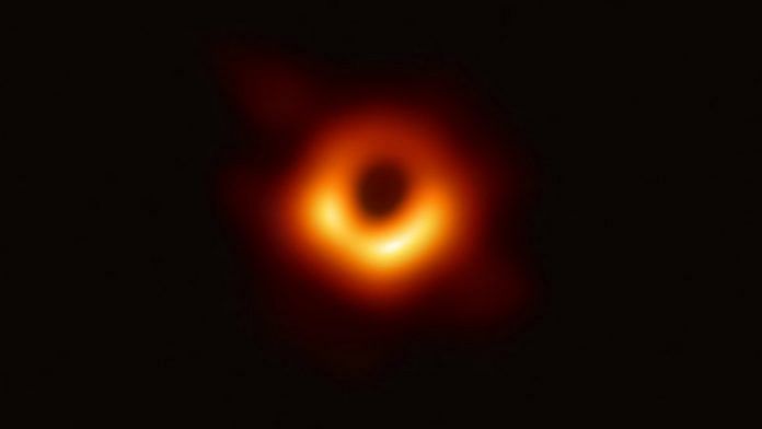 The image of the black hole