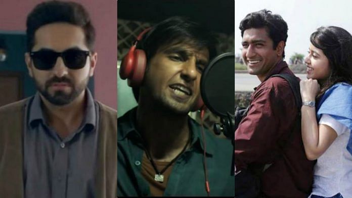 Stills from Andhadhun, Gully Boy, and Masaan | ThePrint