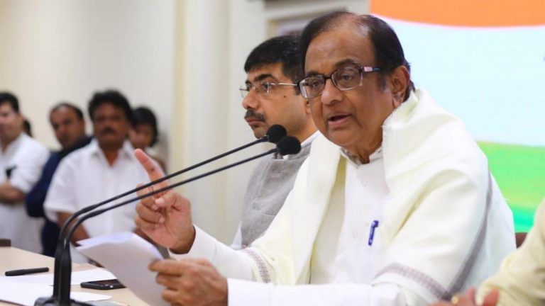 Modi govt incompetent on economy, arrogant on Kashmir — Chidambaram launches scathing attack