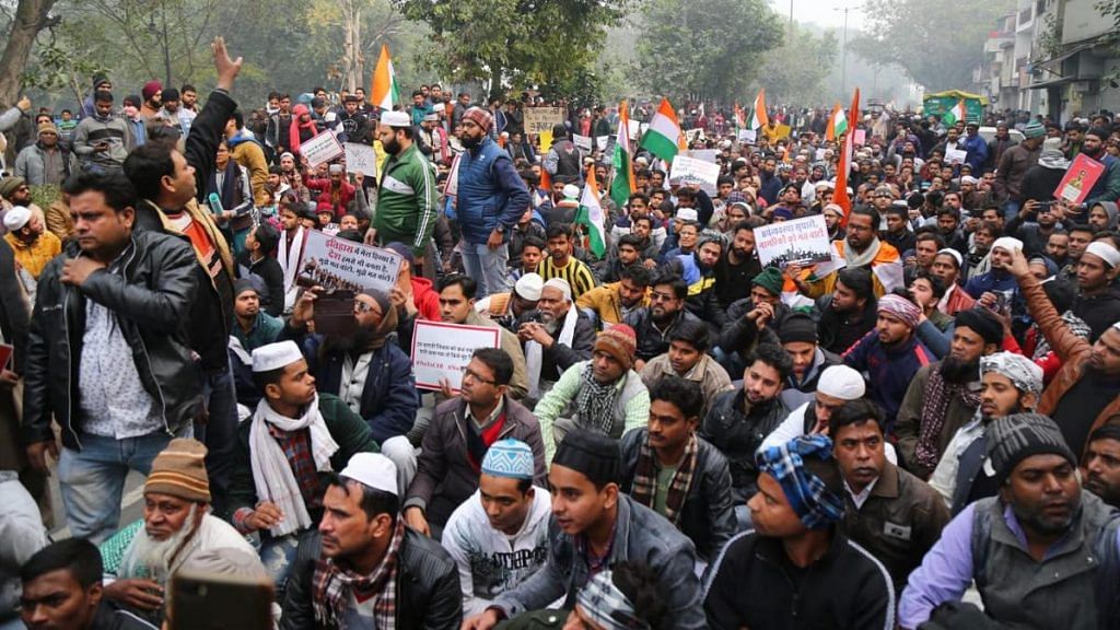 Protests against Citizenship Act in New Delhi. | Suraj Singh Bisht | ThePrint