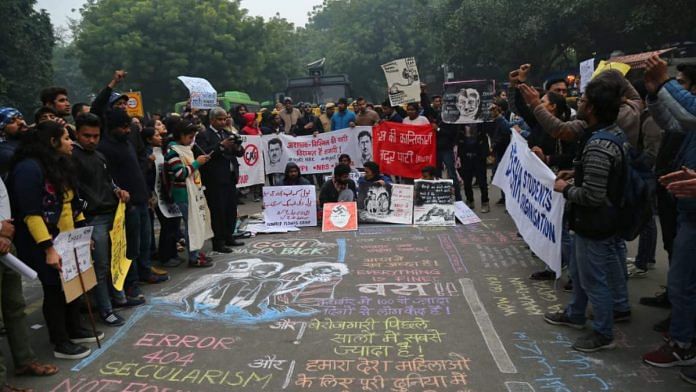 Protest against CAA in New Delhi | Suraj Singh Bisht | ThePrint