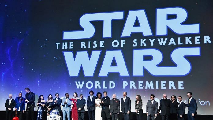 The world premiere of StarWars: TheRiseOfSkywalker on 17 December
