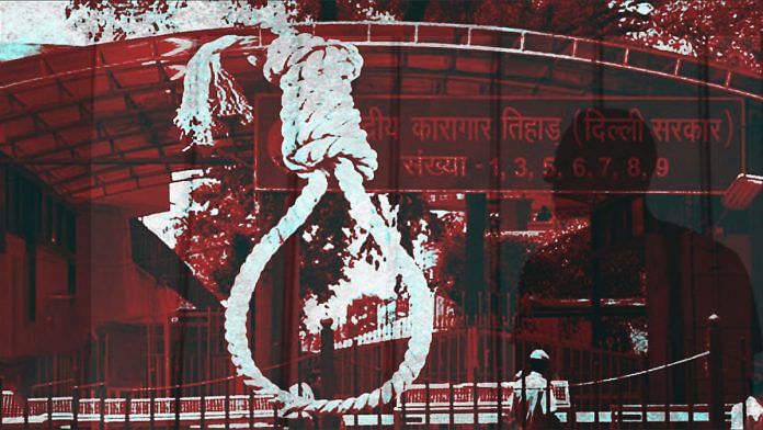 Nirbhaya rapists are on death row in Tihar Jail